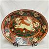 Rabbit Plate with Floral Border $255