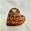 Mom - The heart of the Family - Heart Sculpture $55