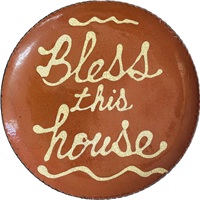 Quilled Bless This House Plate (MTO) $75