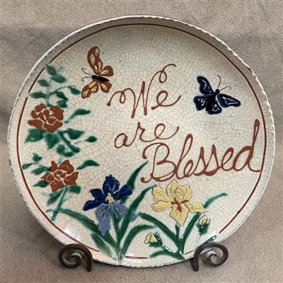 Spring We Are Blessed Plate $135