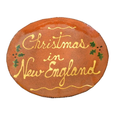 Christmas in [CUSTOM TEXT] Quilled Plate (MTO) $225