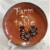 Quilled Farm to Table Plate $55