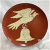 Quilled Eagle and Bell Plate $75