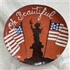 Oh Beautiful Liberty Lady Plate $105