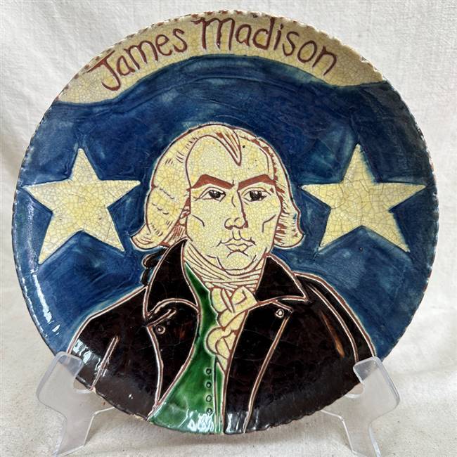 James Madison Plate $105