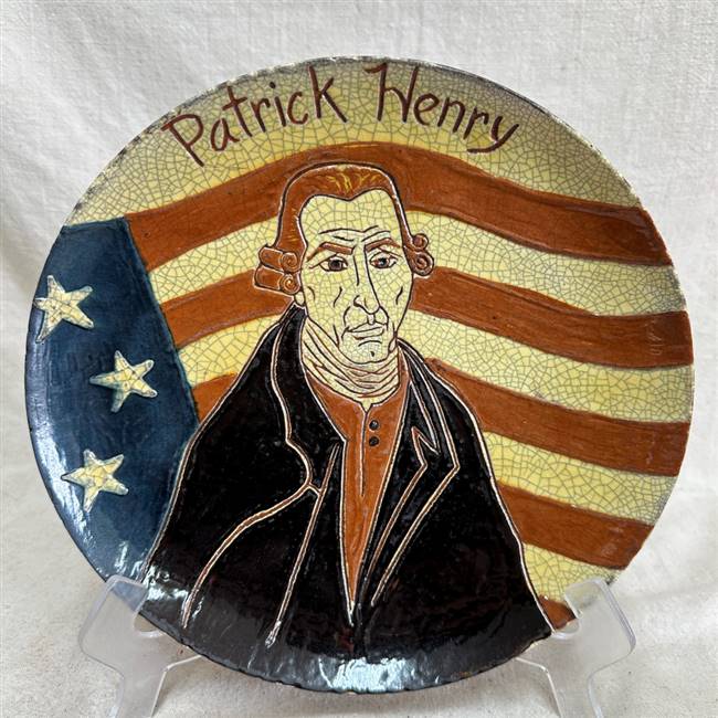 Patrick Henry Plate $105