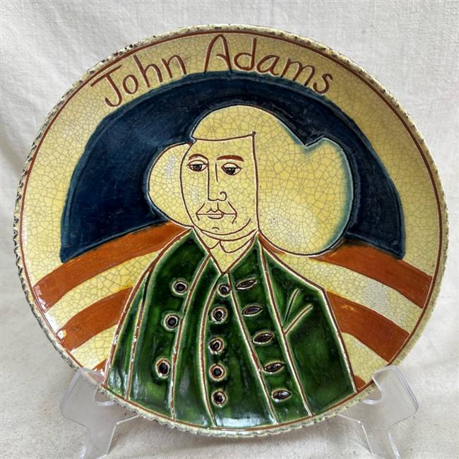 John Adams Plate $105