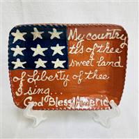 My Country Tis of Thee Plate $55