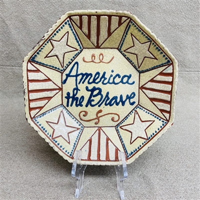 America the Brave Plate $75