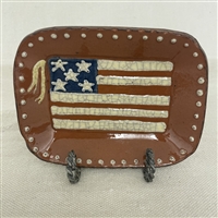 Small Flag Plate (MTO) $30