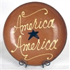 America America Plate (MTO) $180