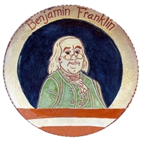 Benjamin Franklin Legend Plate (MTO) $155
