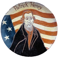 Patrick Henry Legend Plate (MTO) $155