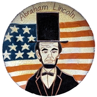 Abraham Lincoln Legend Plate (MTO) $155