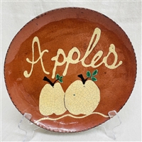 Quilled Apples Plate $75