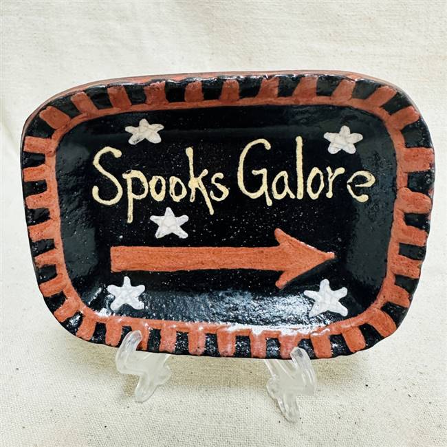 Small Spooks Galore Plate $30