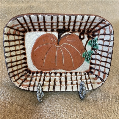 Small Pumpkin Plate $30