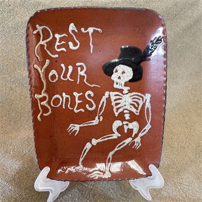 Rest Your Bones Plate $55