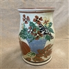 Bird and Floral Jar $185