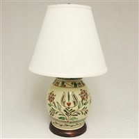 Sgraffito Tulip Lamp (MTO) $355