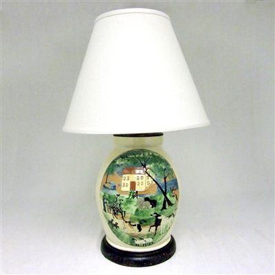Noah's Ark Lamp (MTO) $555