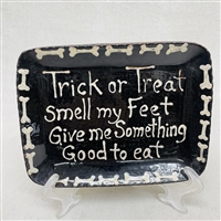 Trick or Treat Plate $55