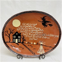 Old Witch Plate $225