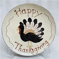 Happy Thanksgiving with Turkey Plate $105