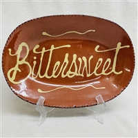 Quilled Bittersweet Plate (MTO) $95