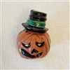 Jack-O-Lantern with Hat Sculpture $65