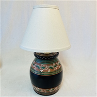 Moravian Baby Lamp with Floral Band (MTO) $215