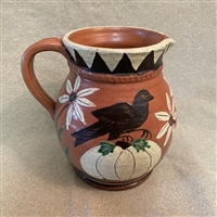 Crow and Pumpkin Pitcher (MTO) $195