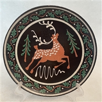 Christmas Stag Plate (MTO) $65