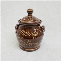 Small Merry Christmas Pot (MTO) $135