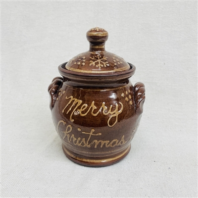 Small Merry Christmas Pot (MTO) $135