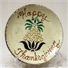 Thanksgiving Pineapple Plate $65