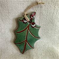 Holly Ornament $30