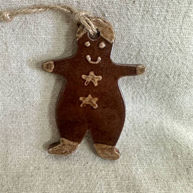Small Gingerbread Man Ornament $30