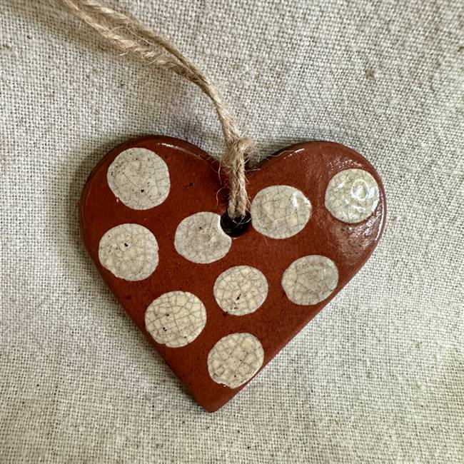 Heart Ornament $30