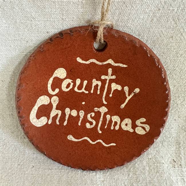 Quilled Country Christmas Ornament $25