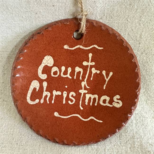 Quilled Country Christmas Ornament $25