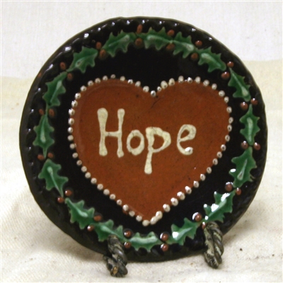 Small Hope Plate $30