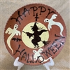 Halloween Witch Plate (MTO) $65