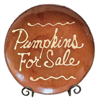 Quilled Pumpkins For Sale Plate (MTO) $95