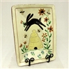 Rabbit and Beeskep Plate (MTO) $135
