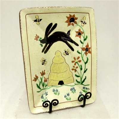 Rabbit and Beeskep Plate (MTO) $135