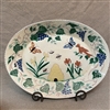 Spring Beeskep Plate with Butterflies (MTO) $255