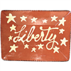 Quilled Liberty Plate with Stars (MTO) $95