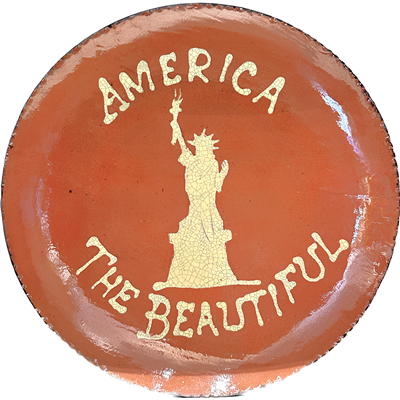 America The Beautiful Lady Liberty Plate (MTO) $95