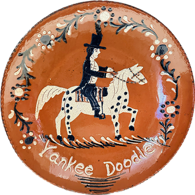 Yankee Doodle Plate (MTO) $225
